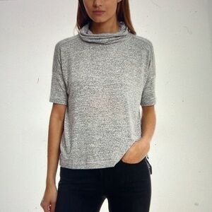 Rag & Bone Gray Women's Turtleneck Top M